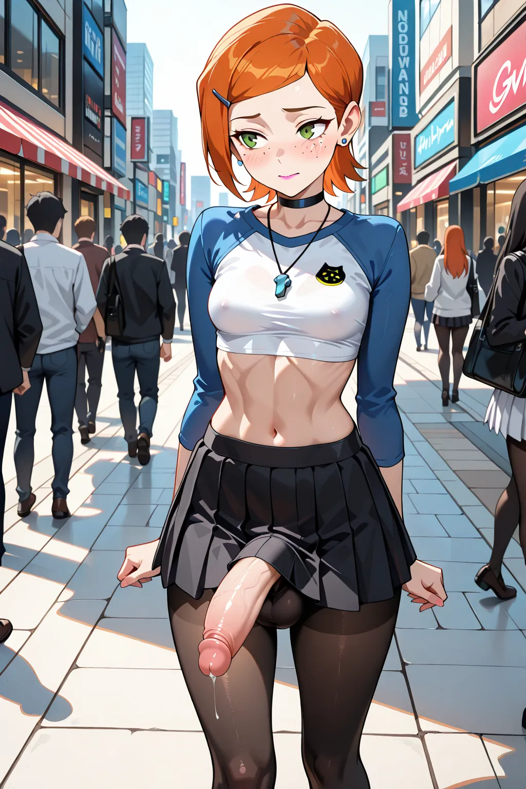 Gwen Futanari #2 page 3 full