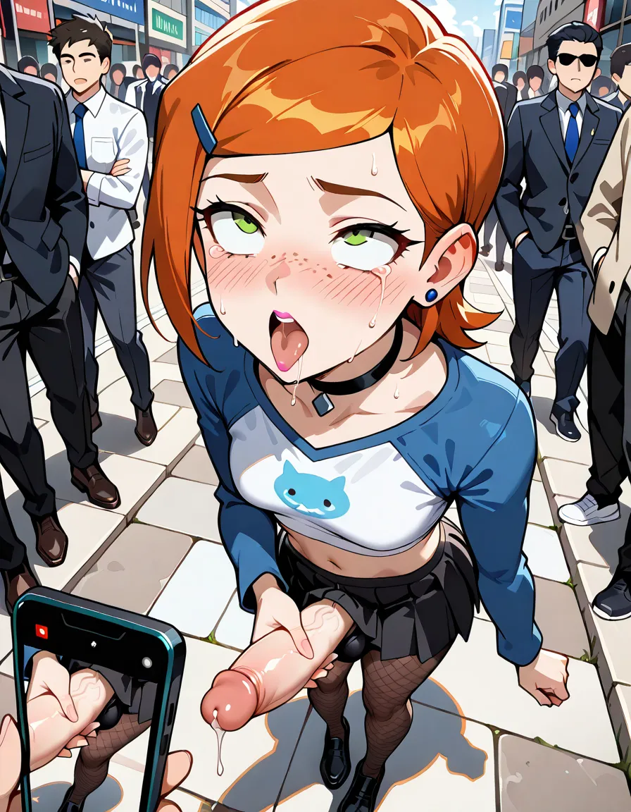 Gwen Futanari #2 page 4 full