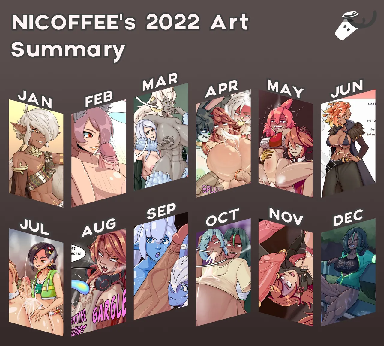 Nicoffee Twitter and Bluesky page 1 full