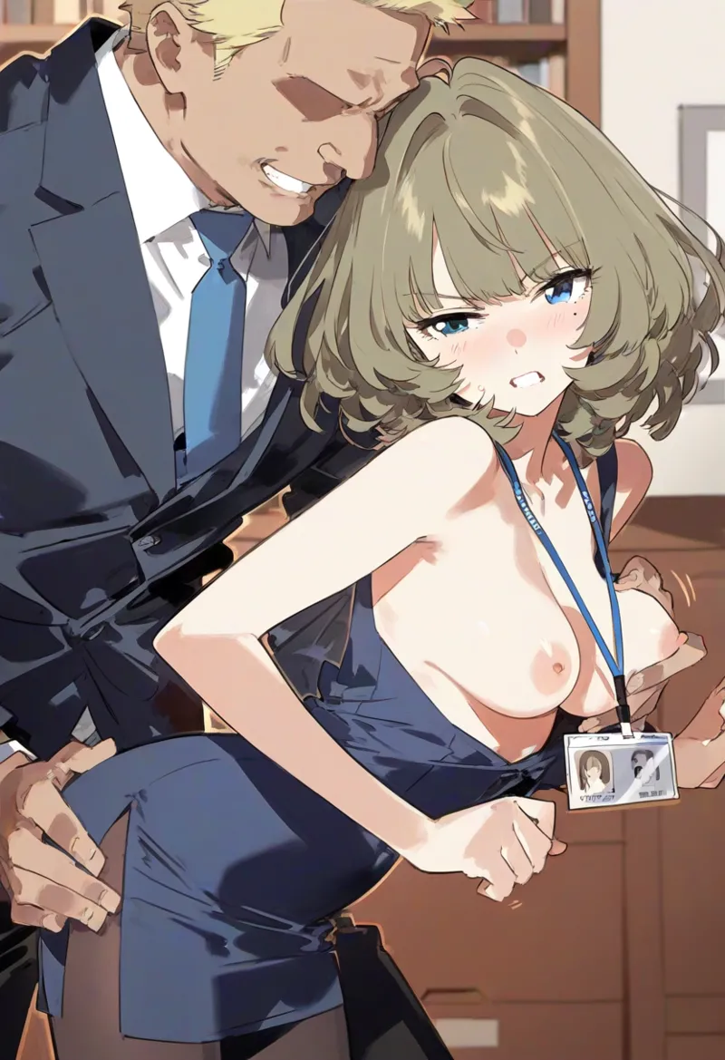 【cl-_-lo】【AI Generated】秘書がき楓さん page 9 full