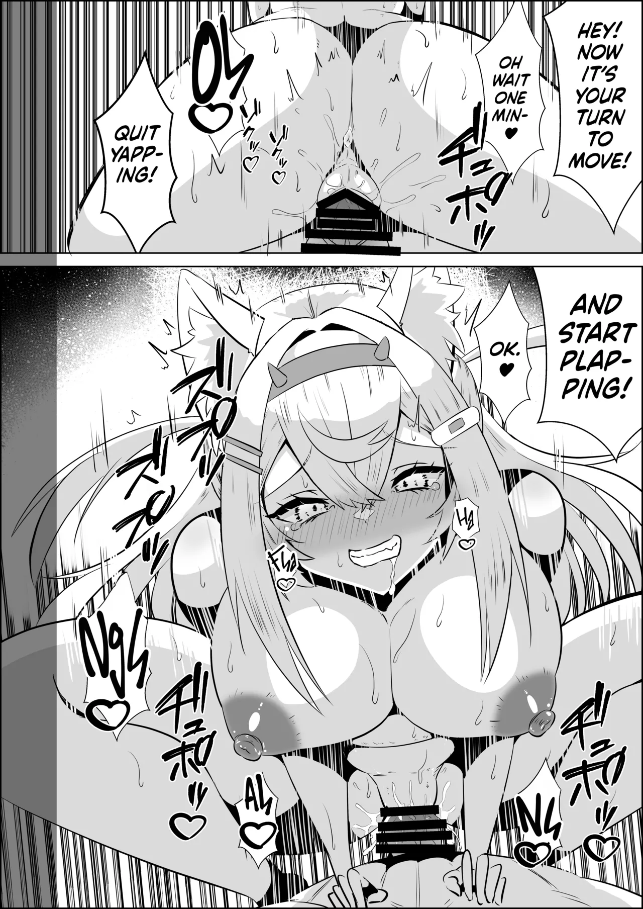 Fuwawa is a Naughty Girl. | Fuwawa wa Waruiko page 9 full