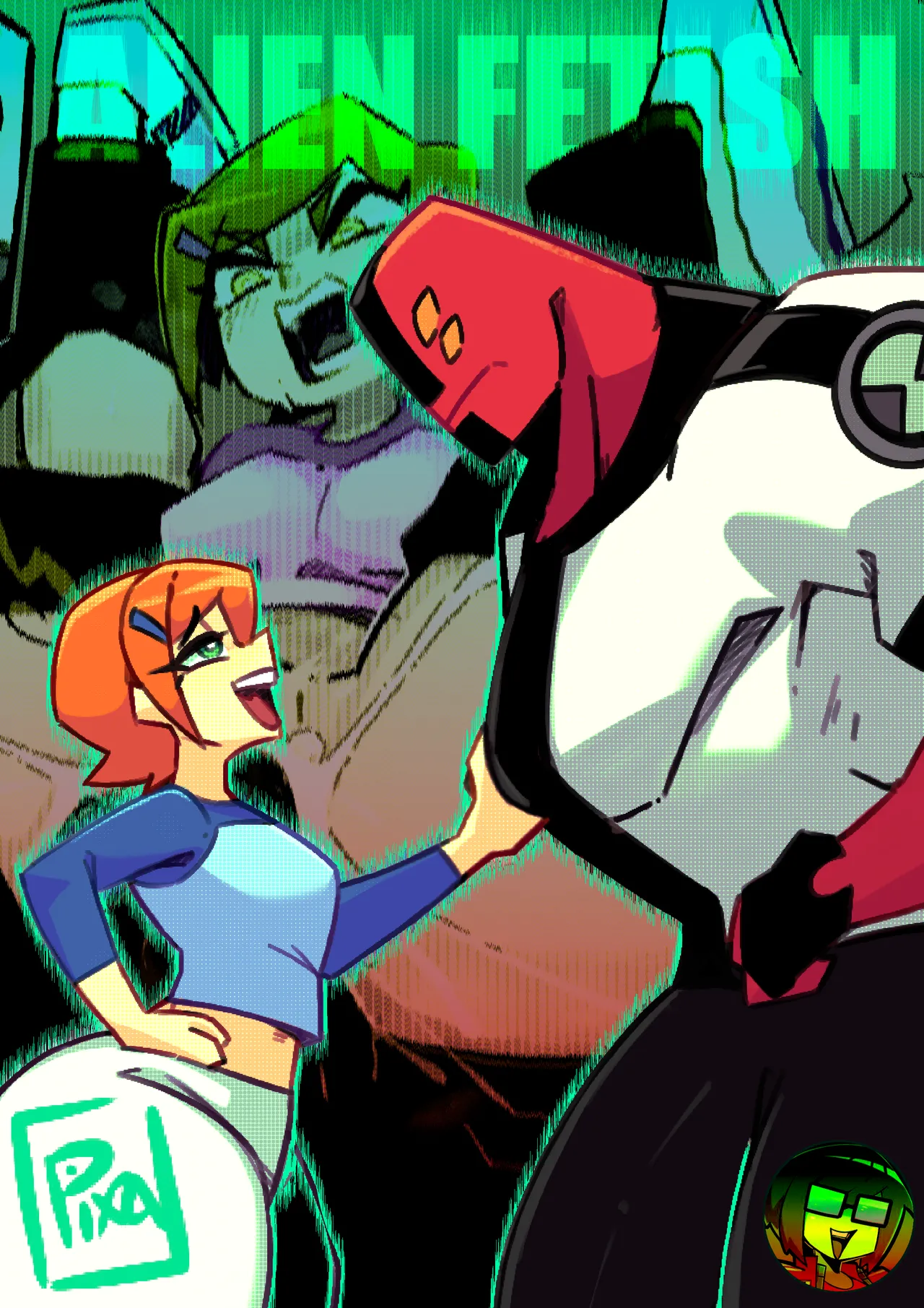 Gwen - Alien Fetish page 1 full