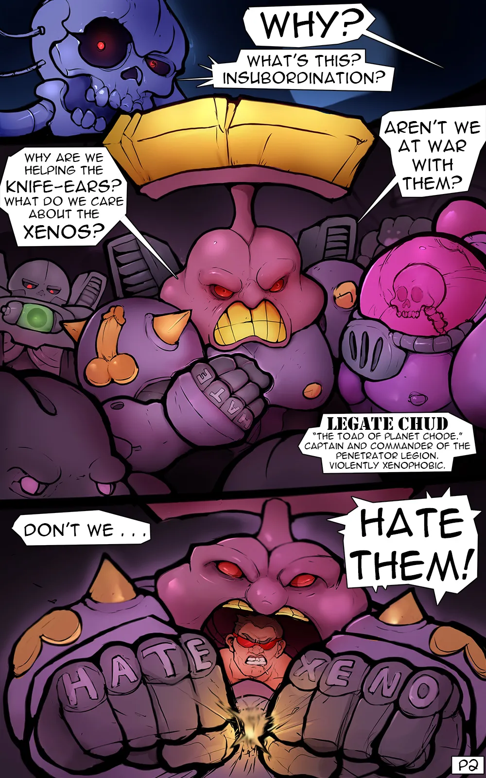 Space King: The Penetrators page 3 full