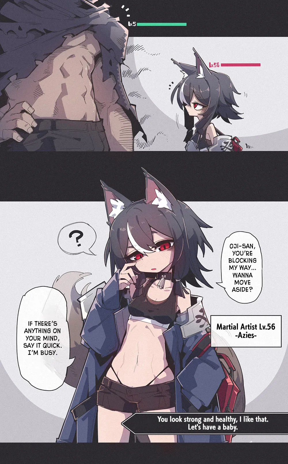 Fight Starts 3 Seconds After Meeting! page 1 full