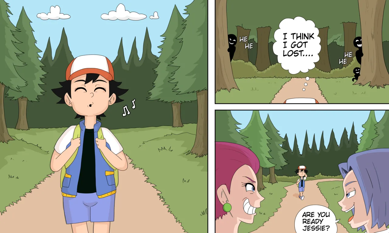 Pokemon short comic page 1 full