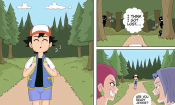 Pokemon short comic cover