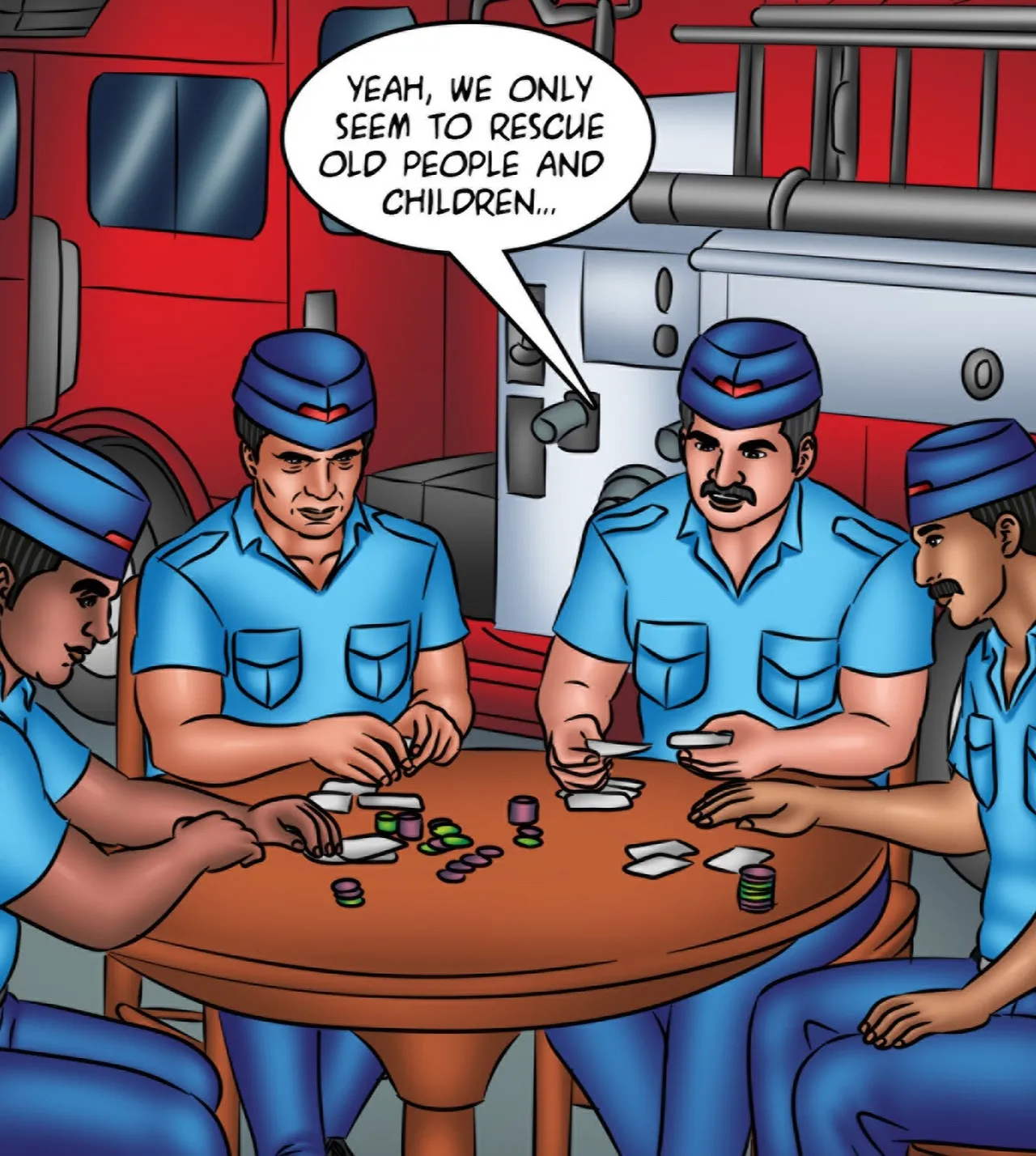 Savita Bhabhi Episode 130 Savita Is on Fire page 3 full