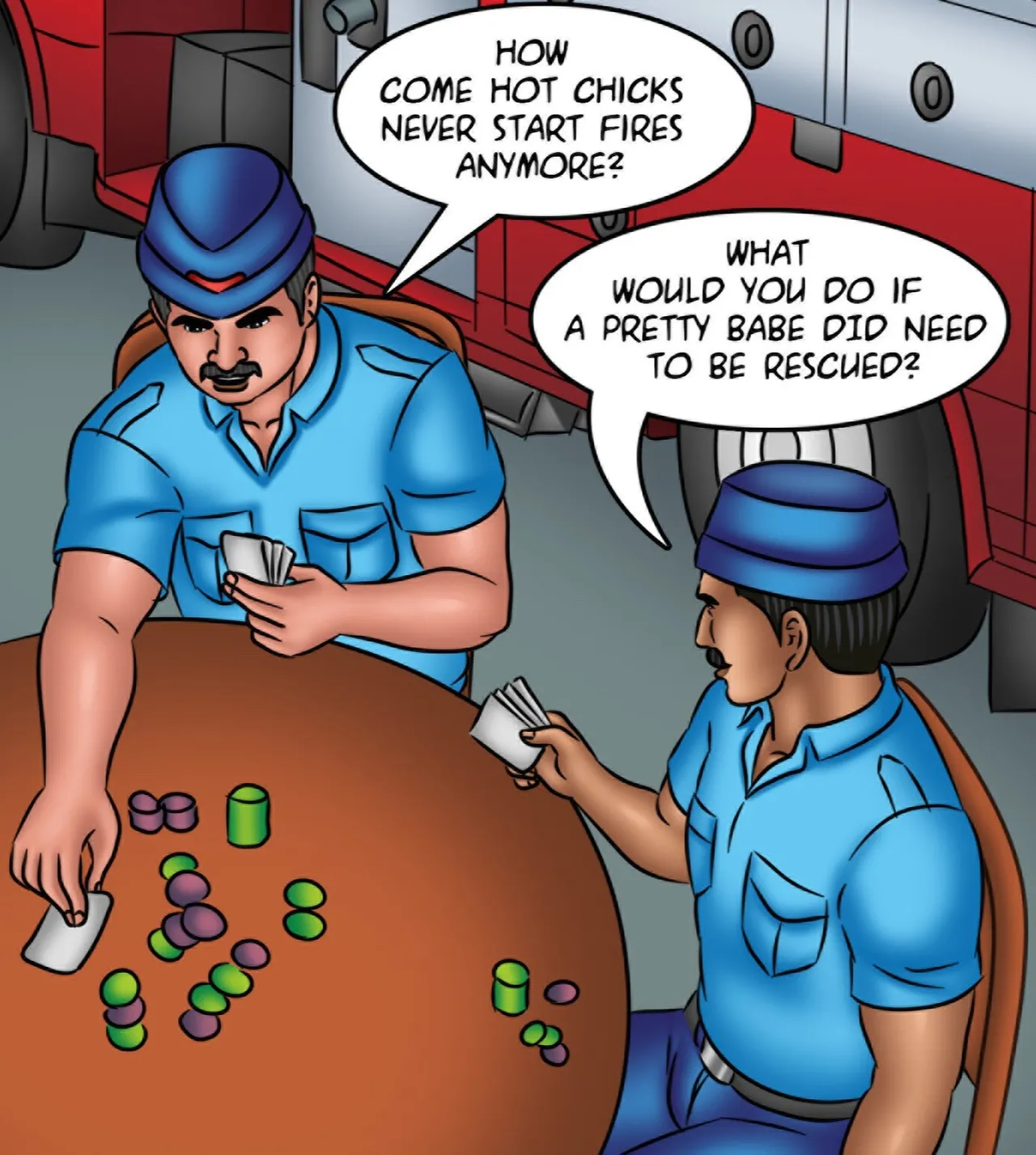 Savita Bhabhi Episode 130 Savita Is on Fire page 4 full