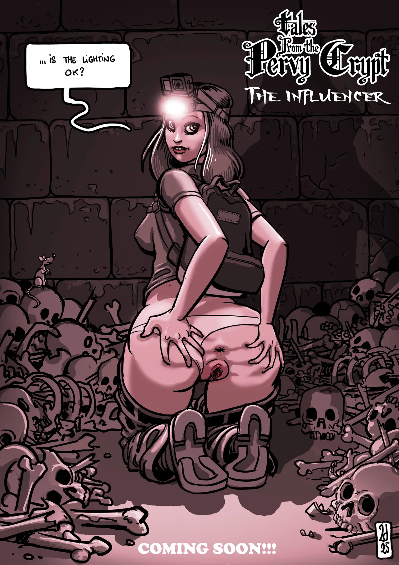 Tales from the Pervy Crypt presents: The Influencer page 1 full