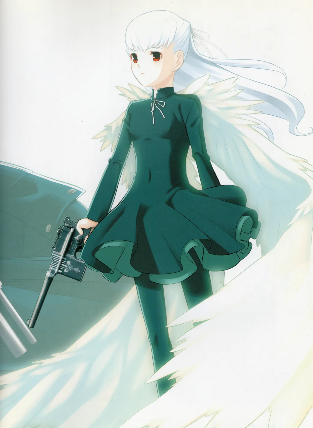 Saya no Uta - Tenshi no Nichou Kenjuu -Angelos Armas- Official Works page 10 full