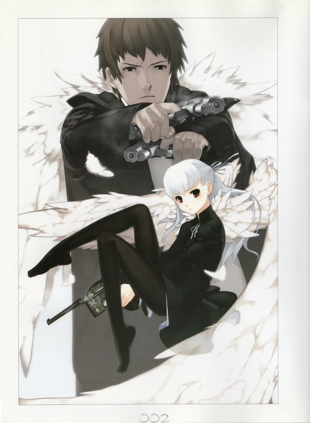 Saya no Uta - Tenshi no Nichou Kenjuu -Angelos Armas- Official Works page 7 full