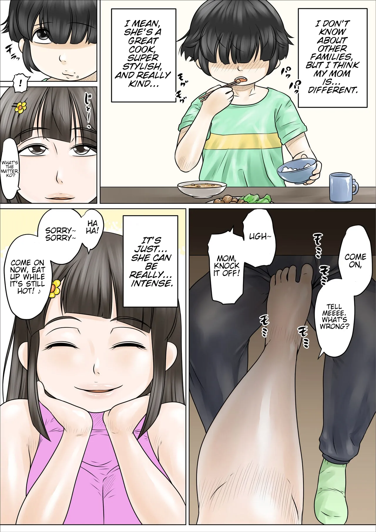 That horny curvy mama that is crazy about her son and won't let him go. page 6 full