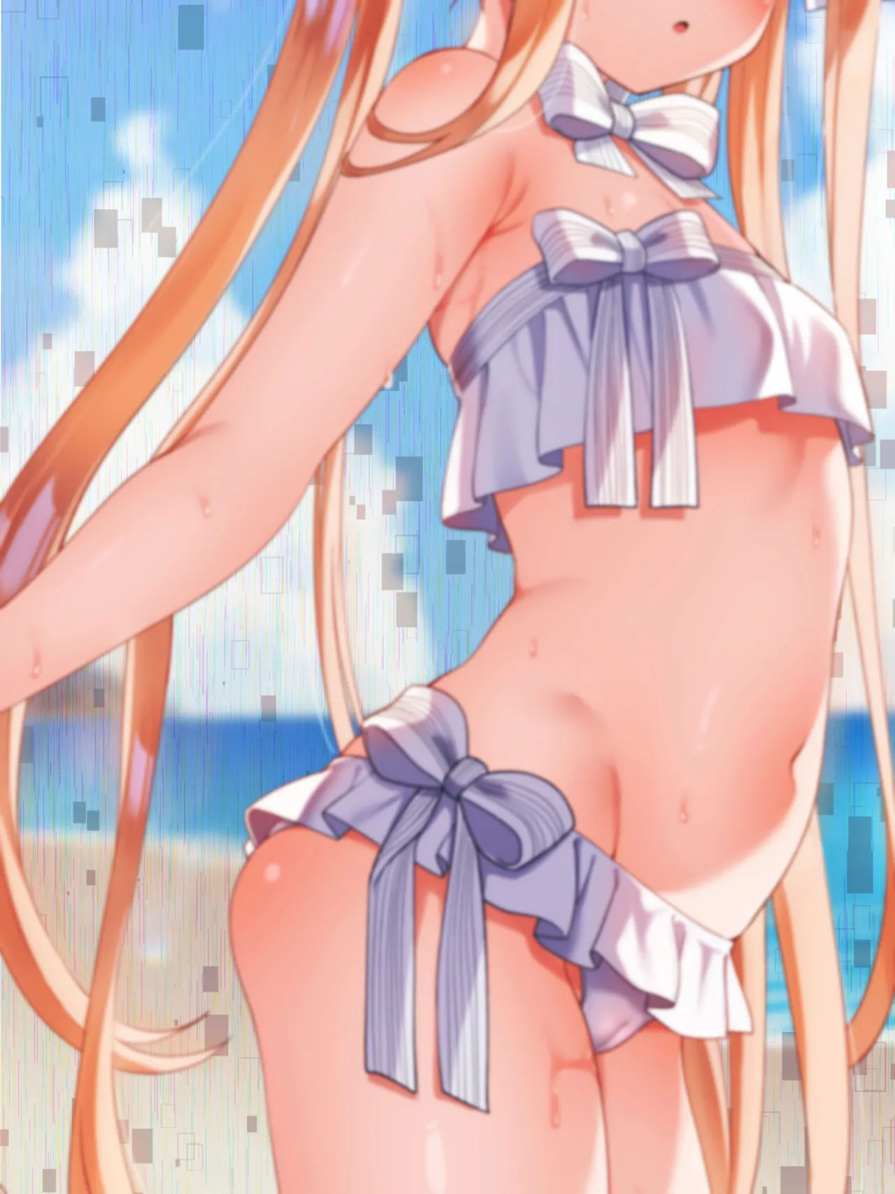 【差分２４枚】太ももでさせられちゃうアビーちゃん page 5 full