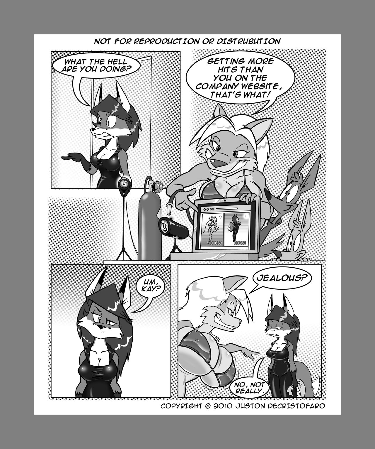 Fanboy Comics: Blown out of Proportion parts 1 &amp; 2 page 4 full