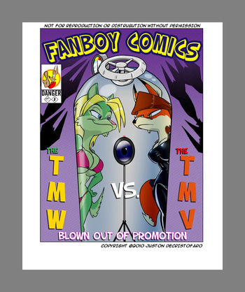 Fanboy Comics: Blown out of Proportion parts 1 &amp; 2 cover