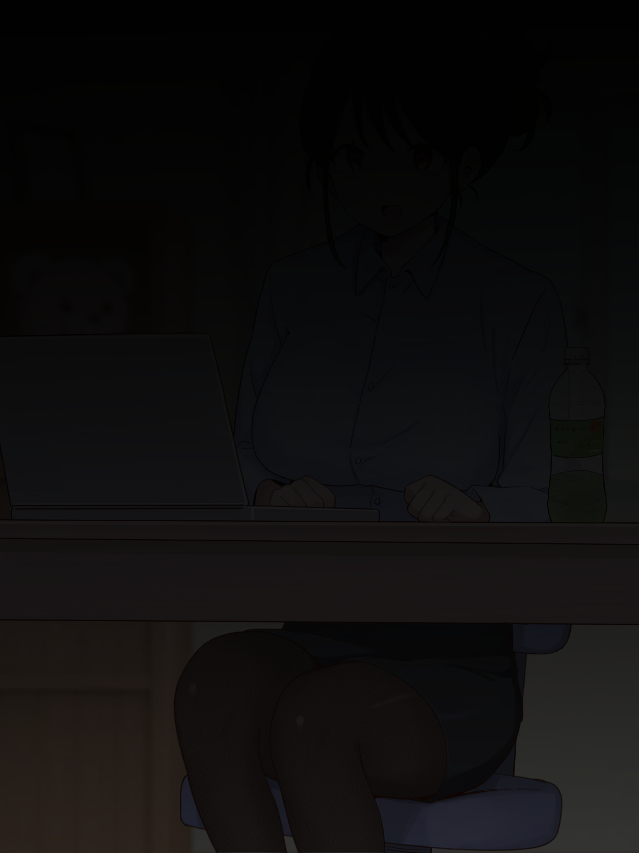 保険の営業さん、ウェブ面談中のトラブル…♡ page 2 full