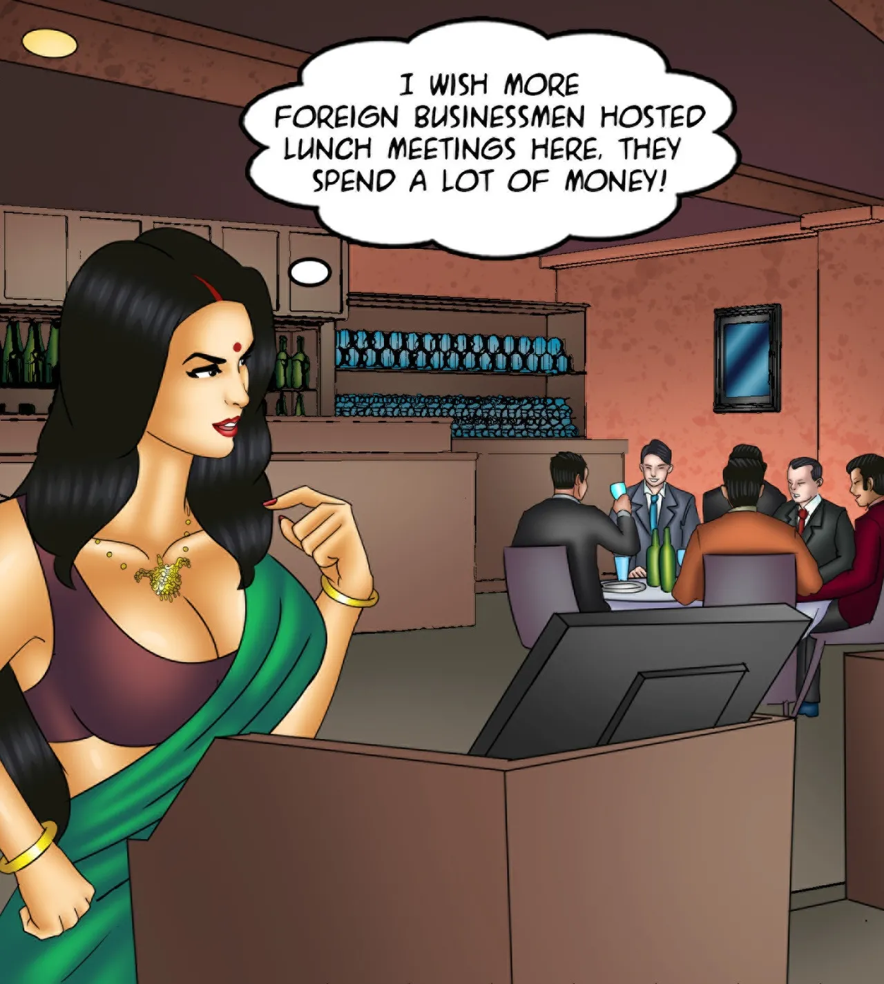 Savita Bhabhi Episode 138 Aphrodisiac Snack page 2 full