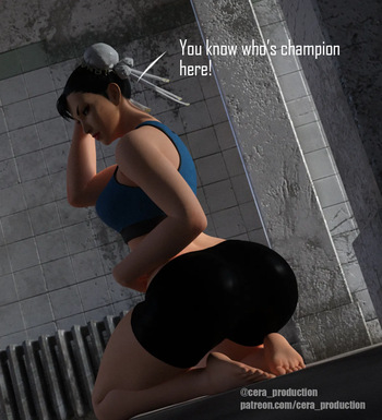 Chun Li Is Showing Dominance Against Others cover