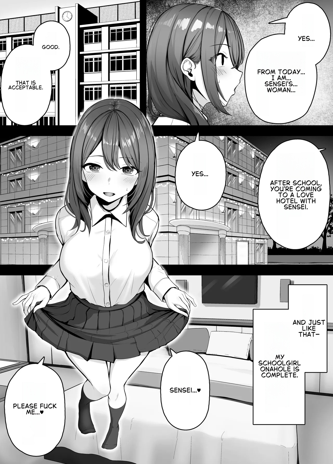 Saimin Kyoushi ga Seito o Onaho ni Suru Hanashi | THE STORY OF A HYPNOSIS TEACHER TURNING A STUDENT INTO A FUCKHOLE page 5 full