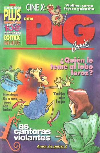 DON PIG COMIX  - 35 suplemento de la Revista 100% cover