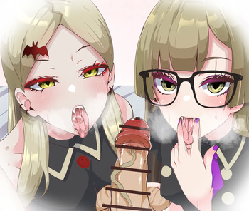 九条林〇と九条杏〇のWフェラ cover