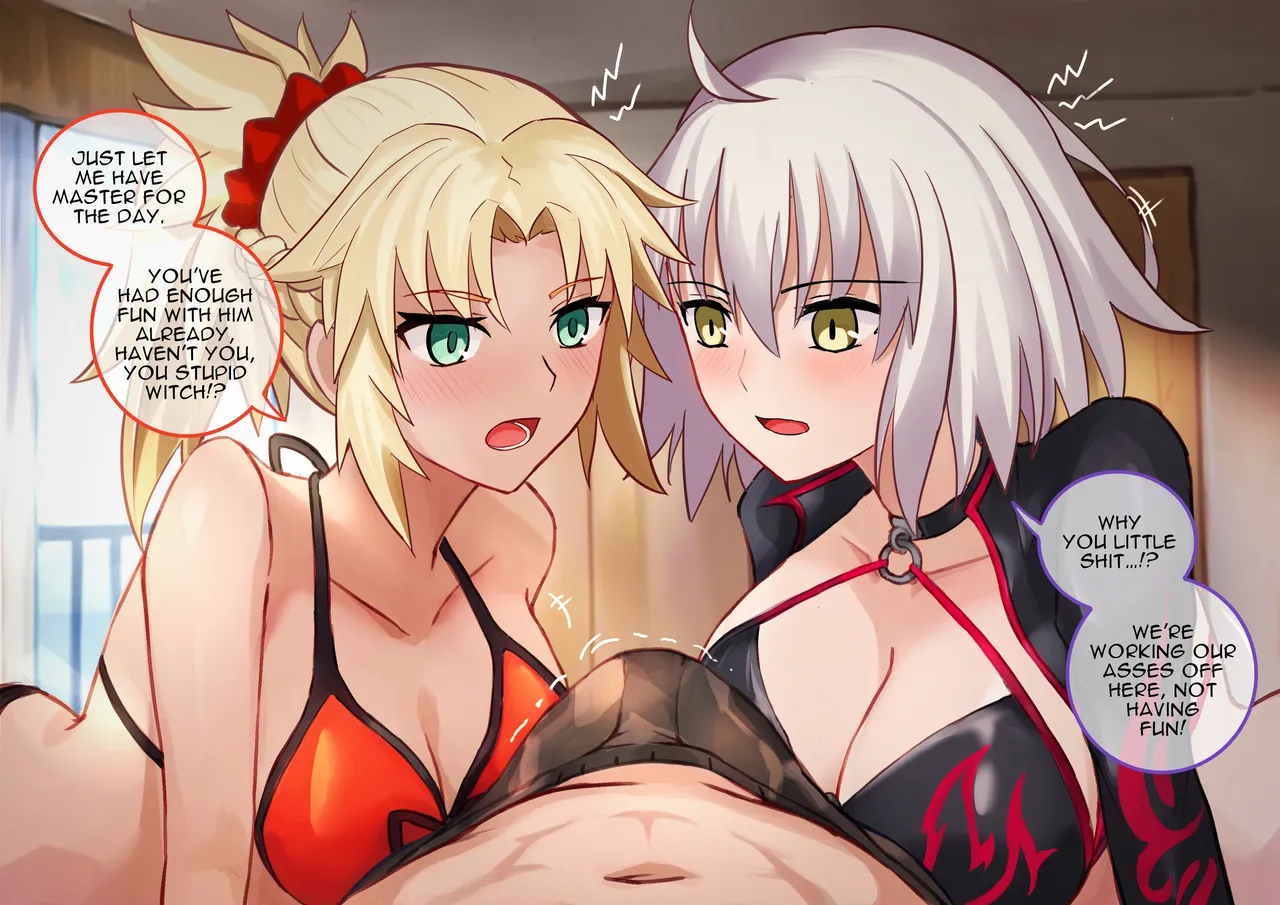 Master Belongs to Me! A Mordred vs Jalter Story page 2 full
