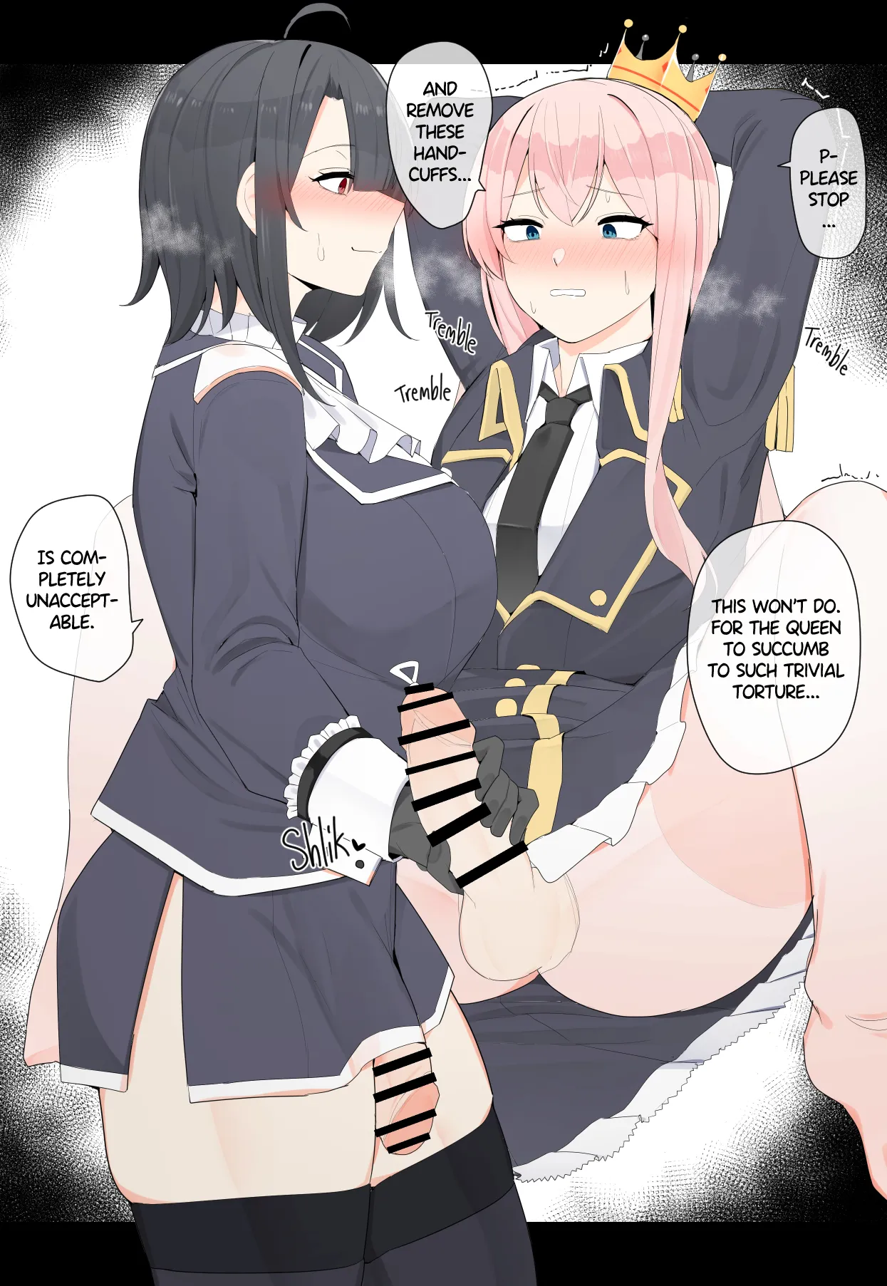 Trained by a Futanari Soldier page 2 full