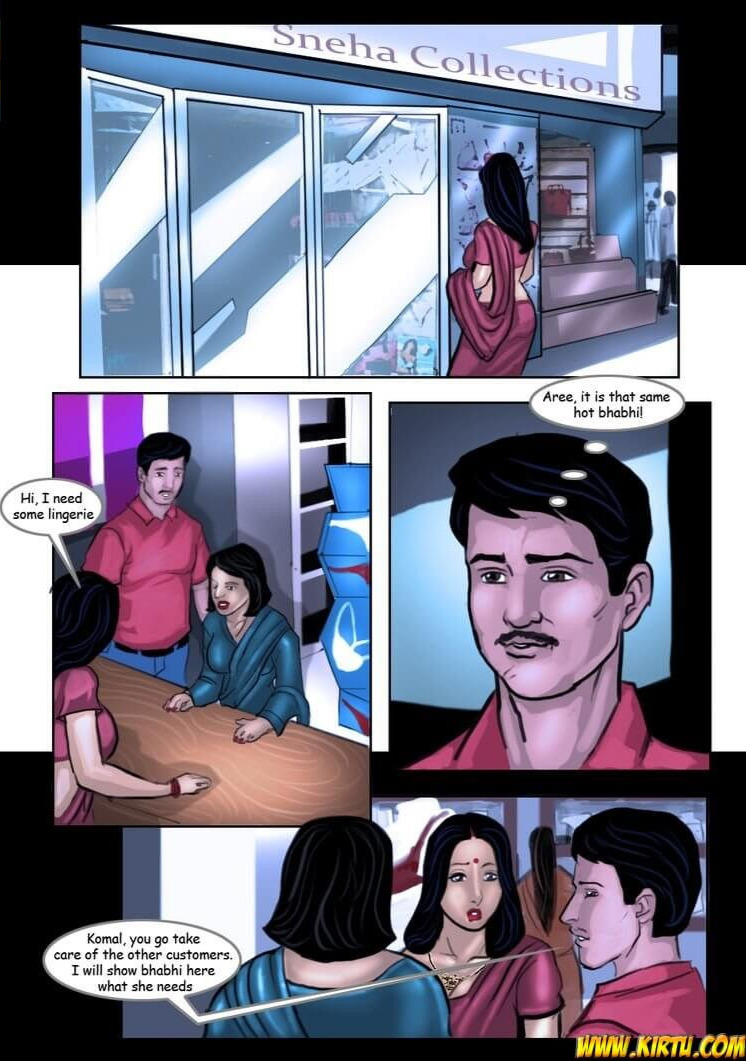 Savita Bhabhi Episode 9 Sexy Shopping page 3 full