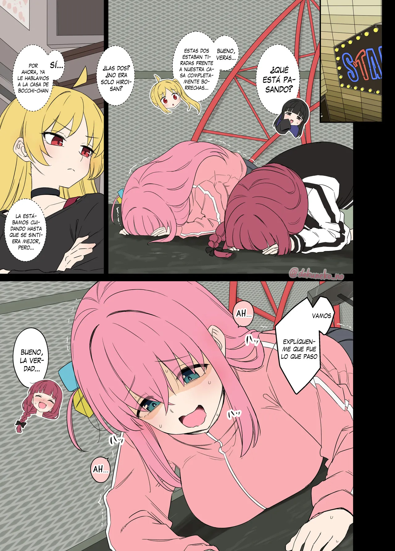 Gotou Hitori ni Warui Koto o Suru Hanashi - Haciéndole cosas malas a Hitori Gotou estando borracha page 2 full