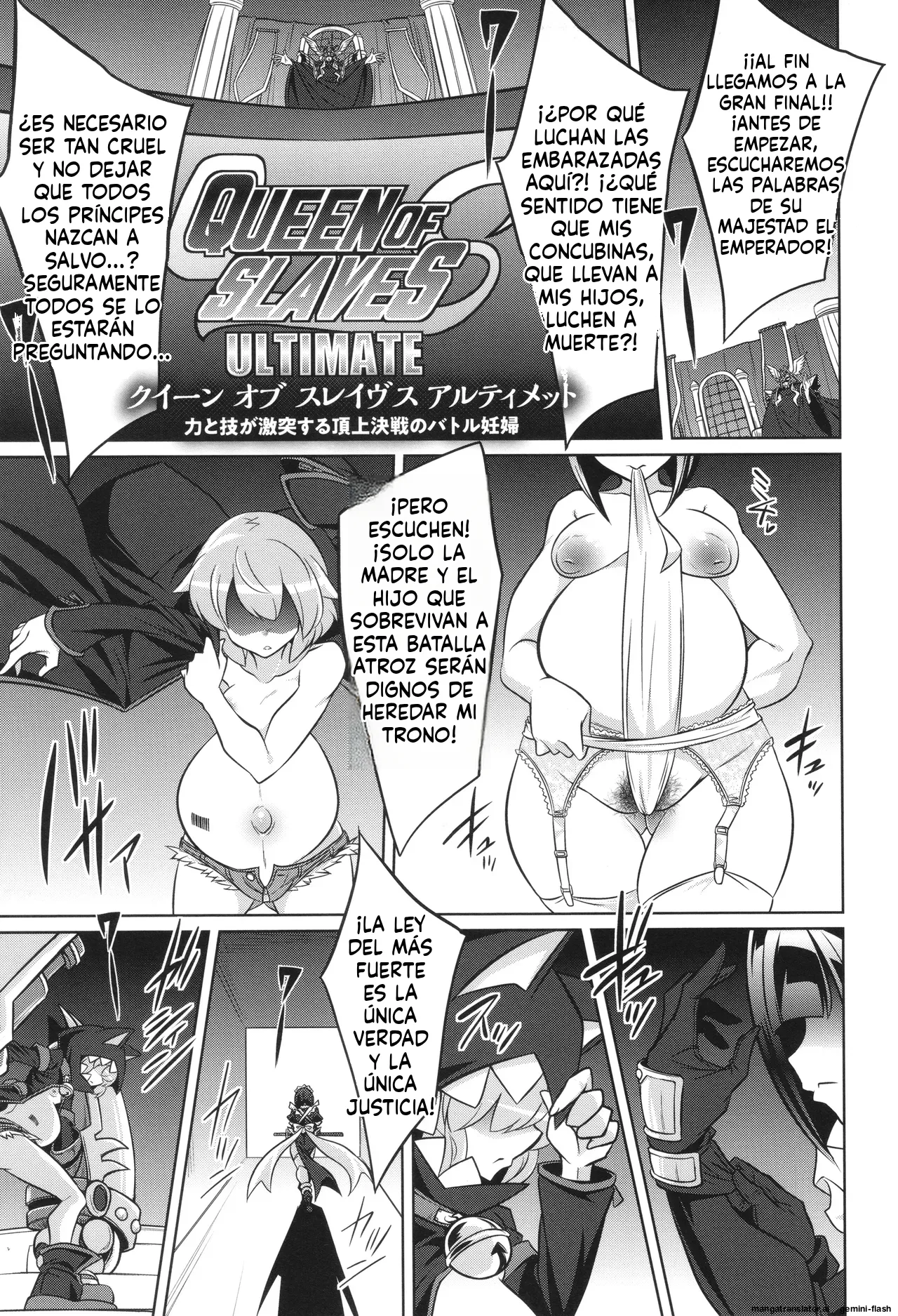 Battle Ninpu ~100-man-nin no Slaves~   Battle Pregnants 5  MTL page 2 full
