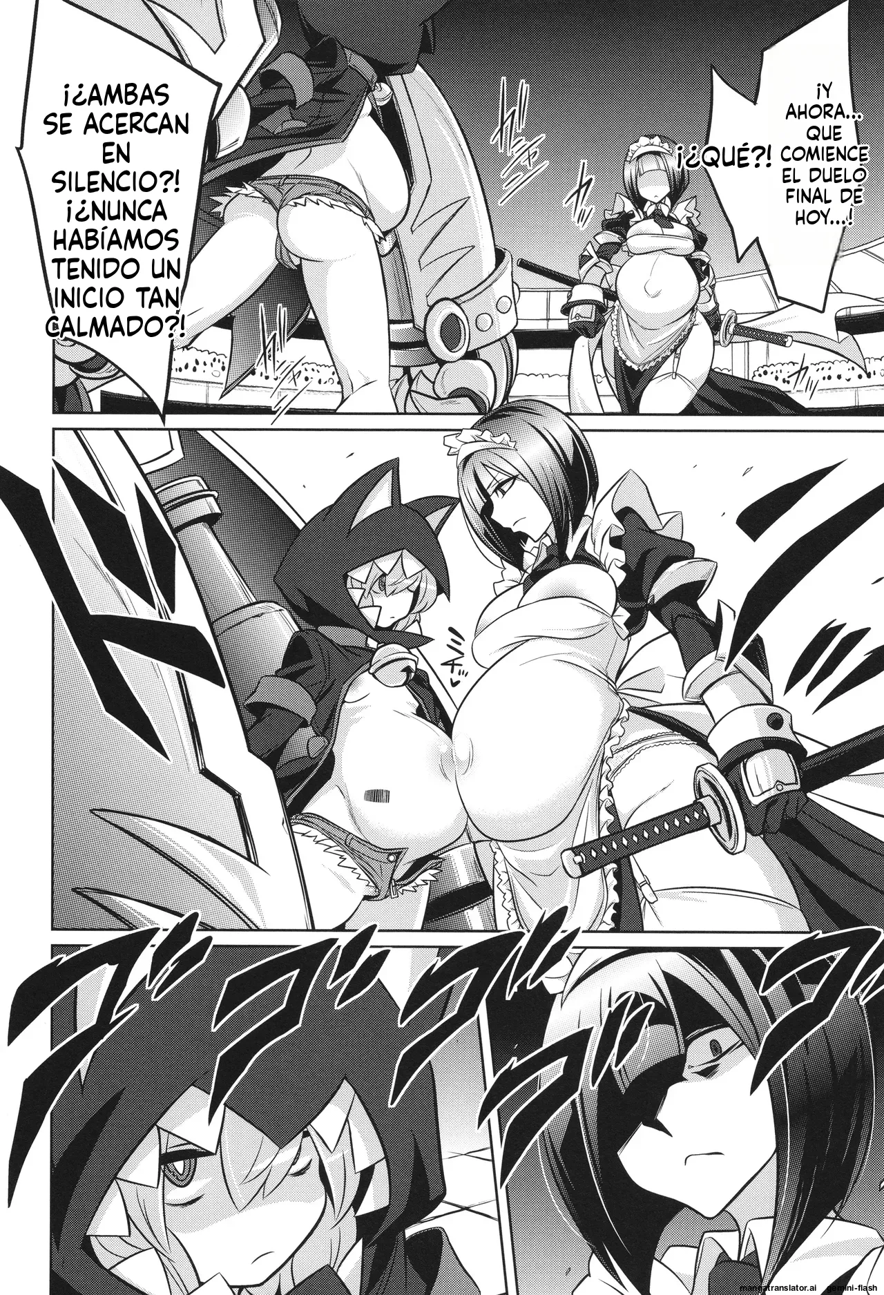 Battle Ninpu ~100-man-nin no Slaves~   Battle Pregnants 5  MTL page 5 full