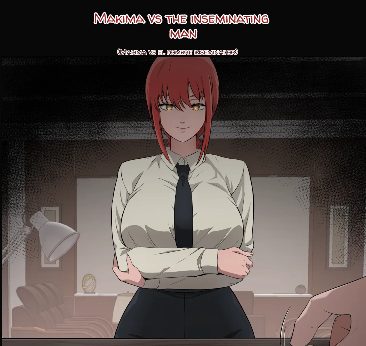 Makima vs the Inseminating Man page 1 full