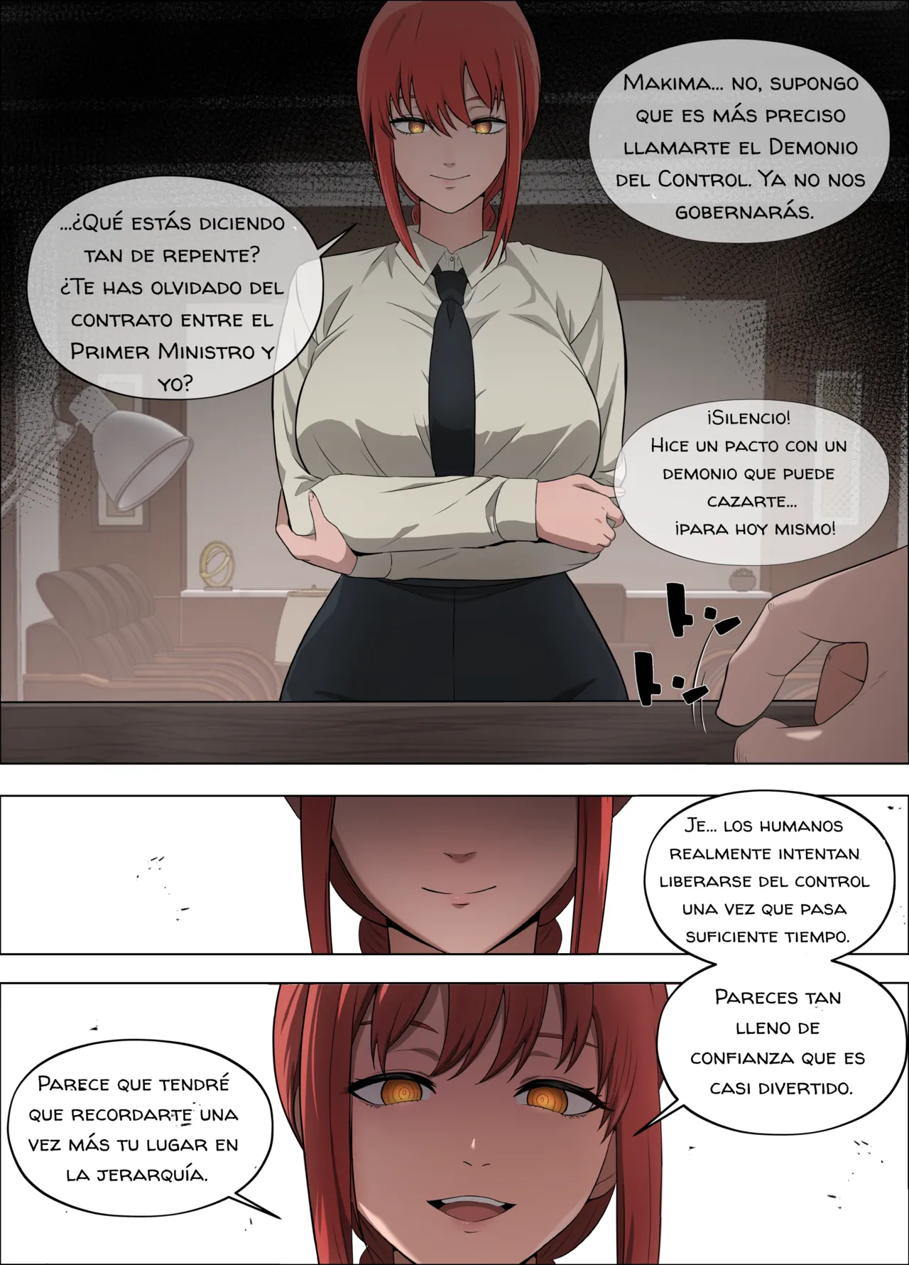 Makima vs the Inseminating Man page 2 full