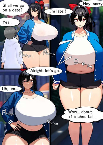 Swallowed whole by a busty, plump, tall succubus met on a dating app cover