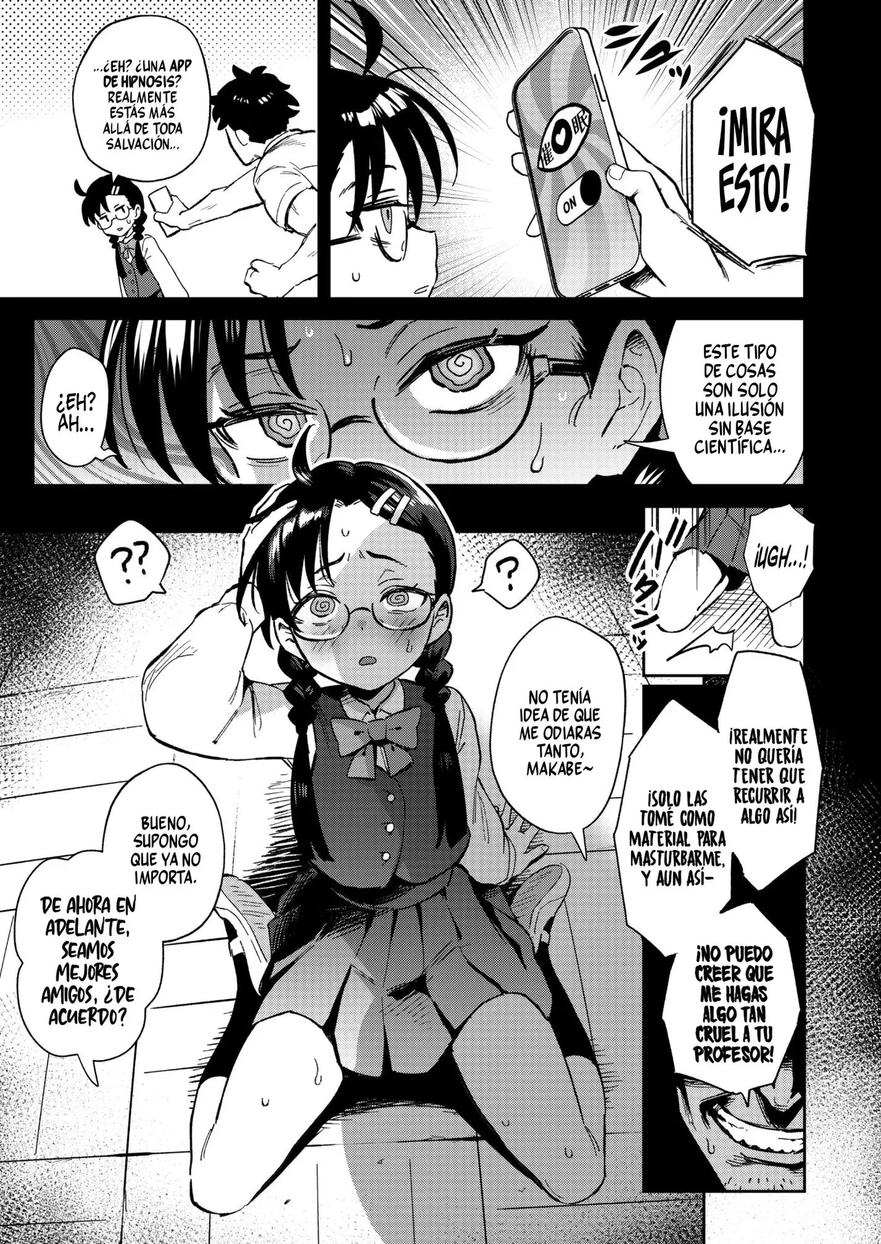 H ga Kirai na Iinchou ga Saimin Choukyou Sarete Mesu ni Sareru | La delegada de clase que odia el sexo es hipnotizada y se convierte en una completa puta page 9 full