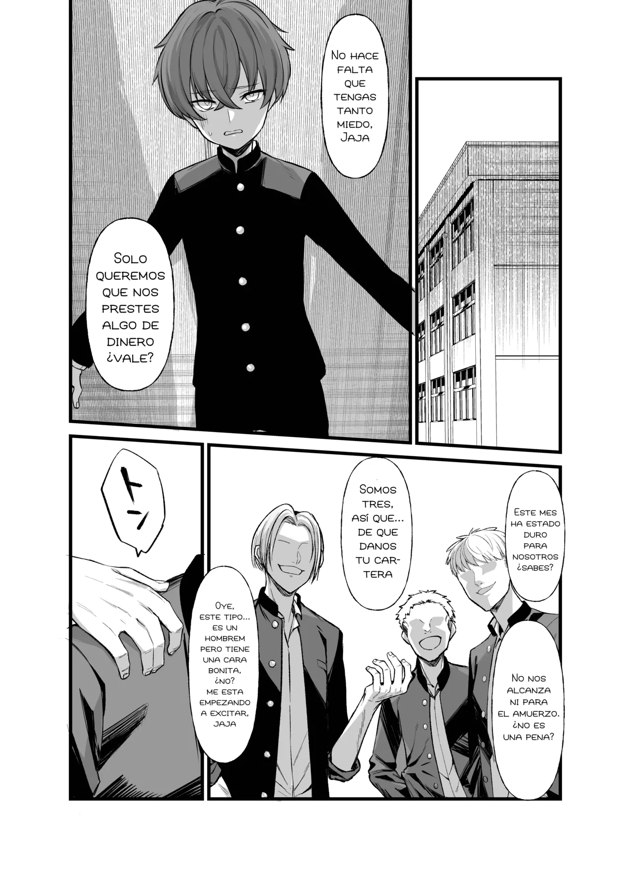 Uso TS ~Shinjiteita Shinyuu ga Boku no Doutei o Nerau Dosukebe Inma datta Hanashi~｜Mentira TS ~La Historia De Cómo Mi Mejor Amigo, En Quien Confiaba, Resultó Ser Una Súcubo~ page 4 full