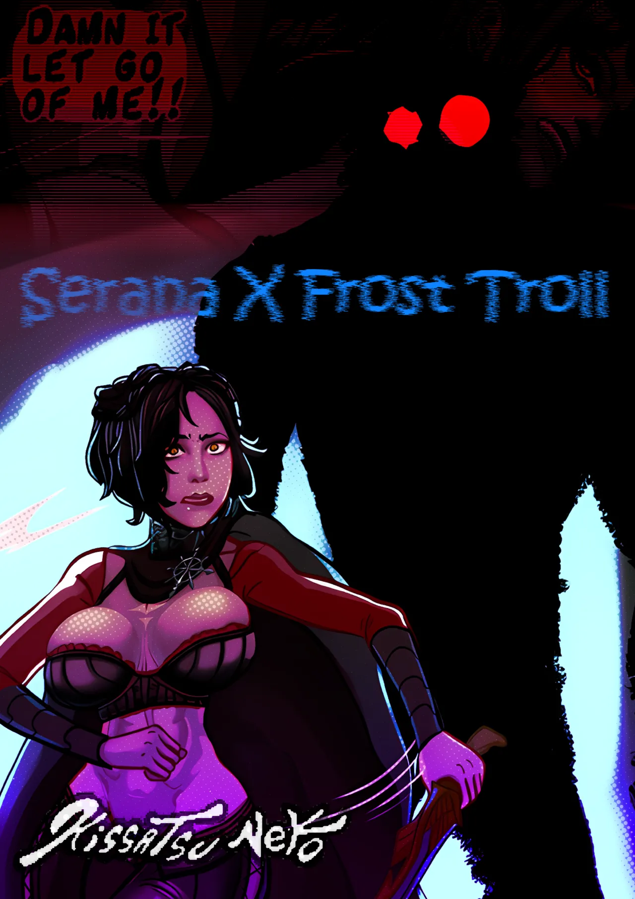 Serana X Frost Troll page 1 full