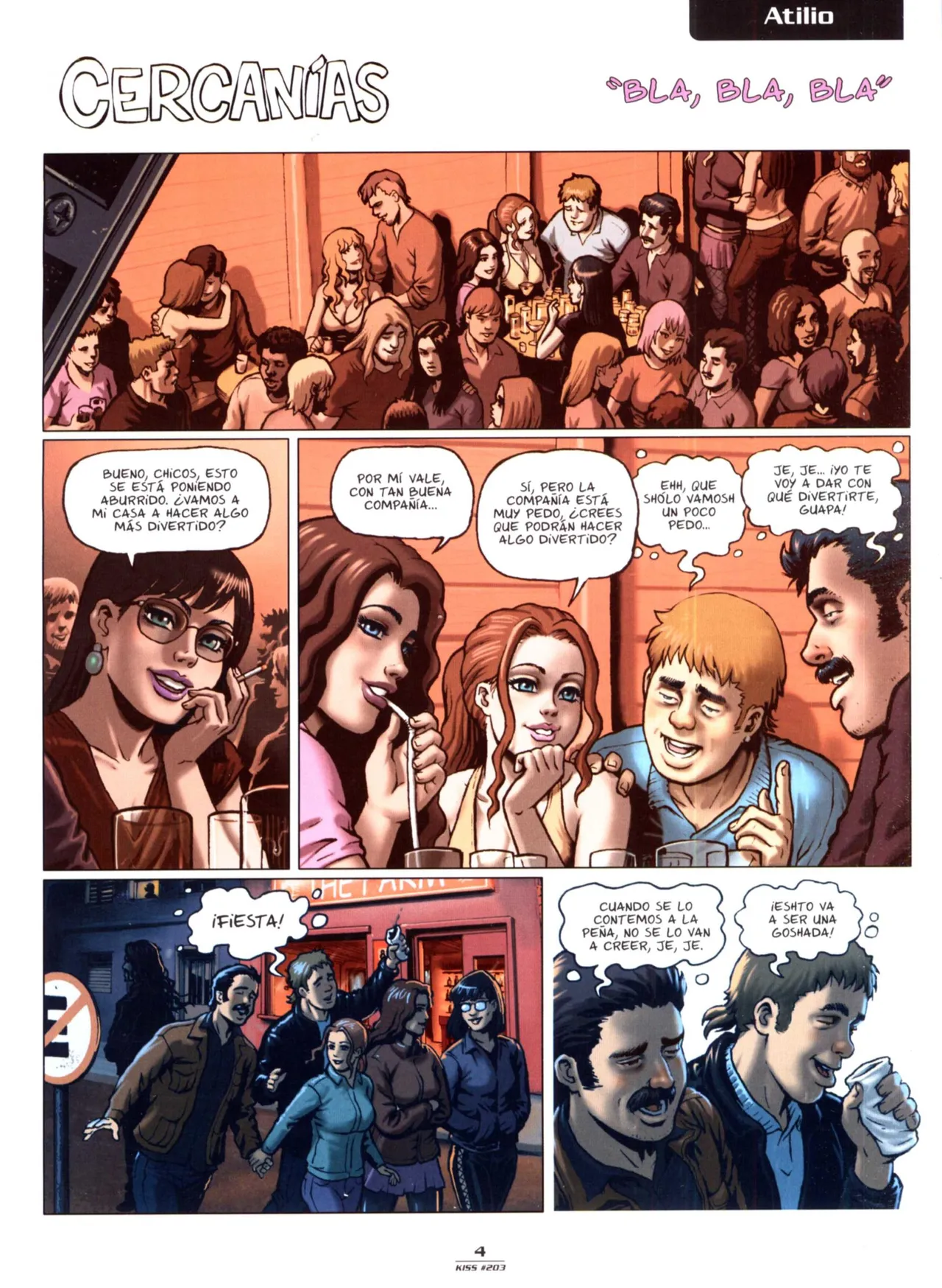 Kiss Comix #203 page 4 full