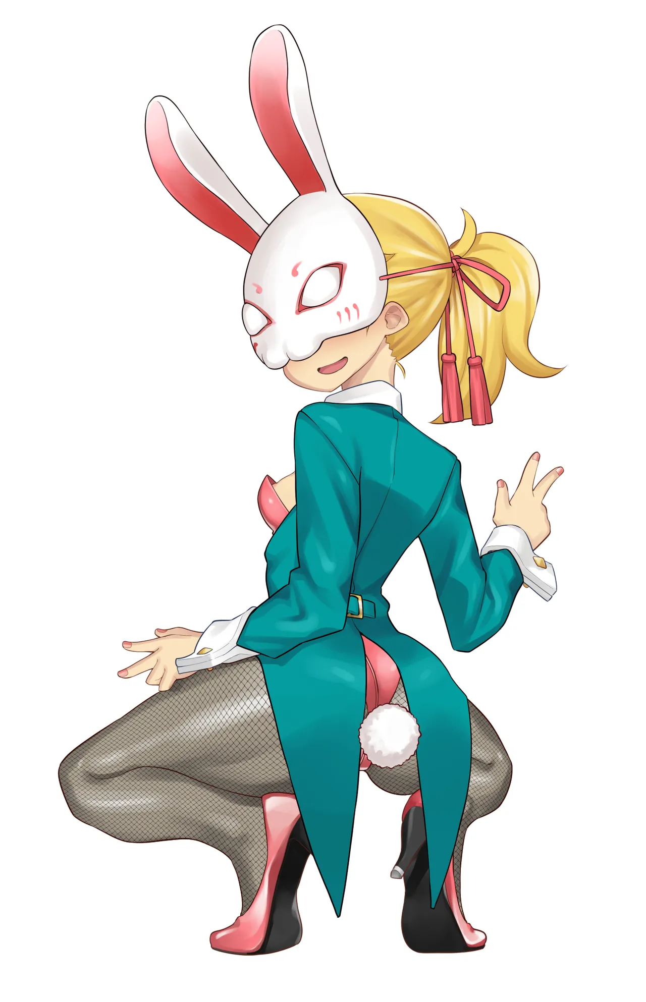 お面バニー服差分 page 2 full