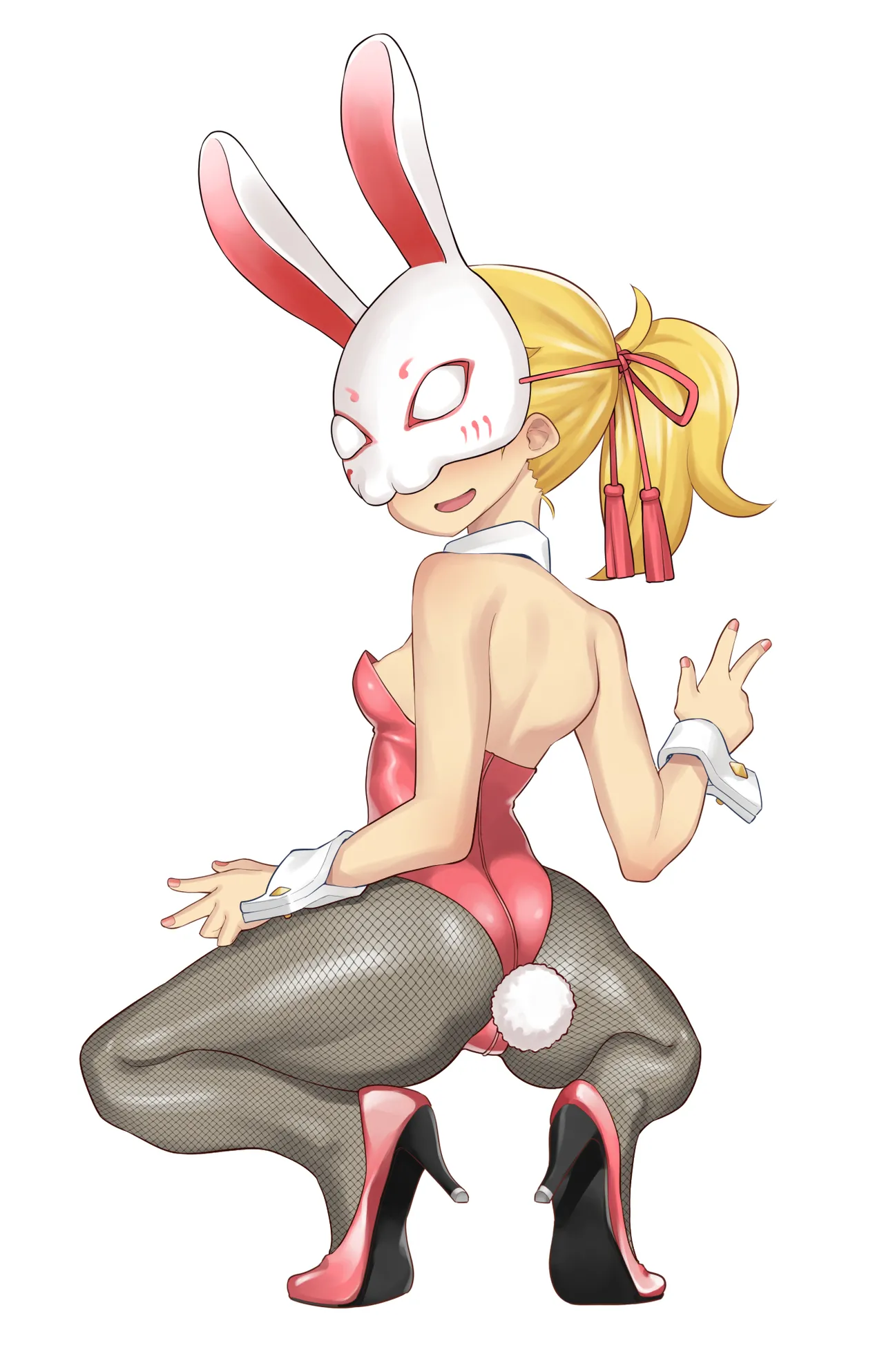 お面バニー服差分 page 3 full