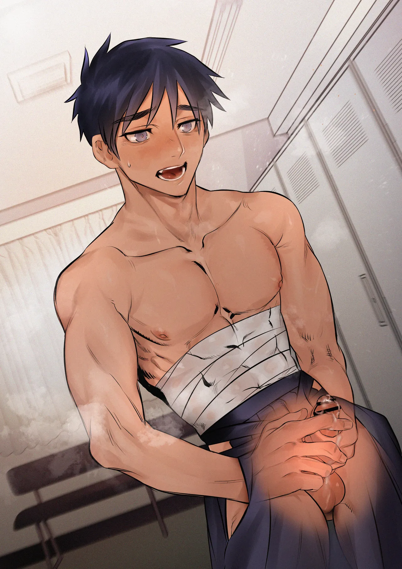 Kurokami Tanpatsu Danshi Matome page 8 full