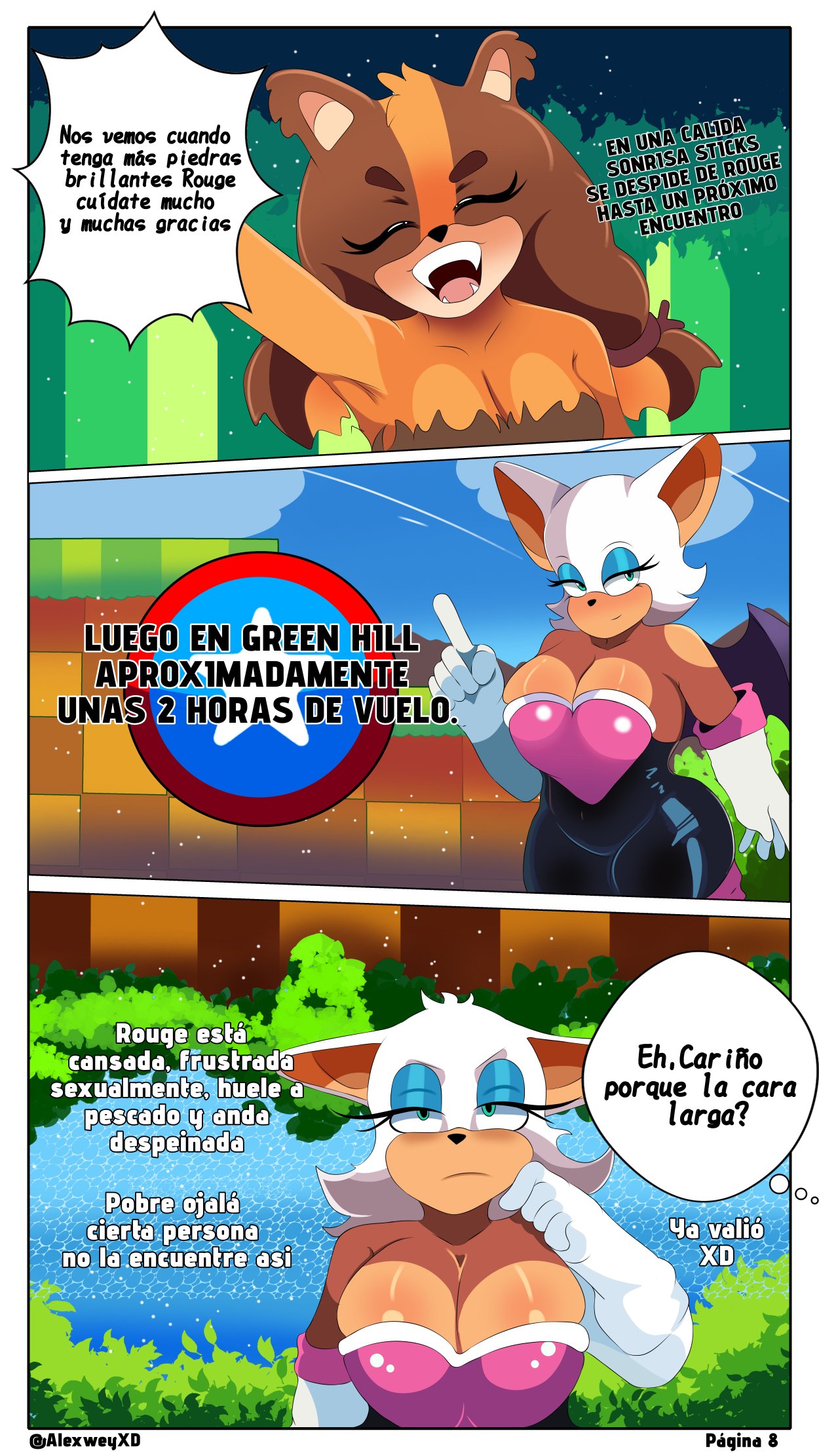 Rouge in Trouble page 9 full