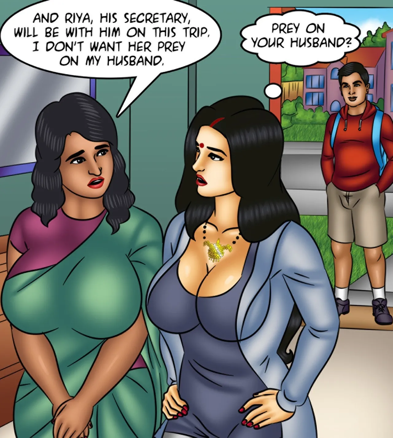 Savita Bhabhi Episode 125 Raging Boner page 7 full
