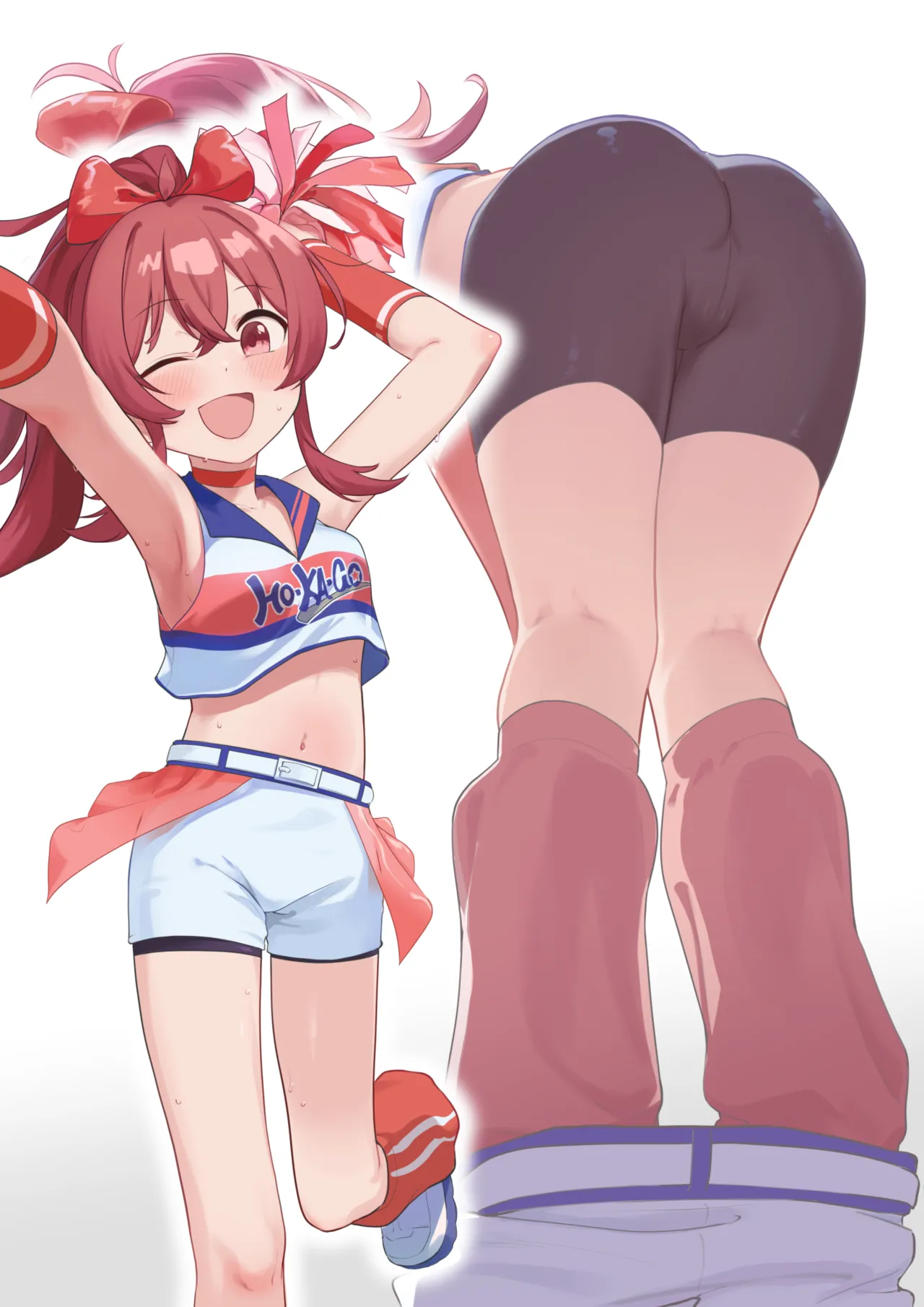 小宮〇穂とチアコスえっち+差分10枚 page 2 full