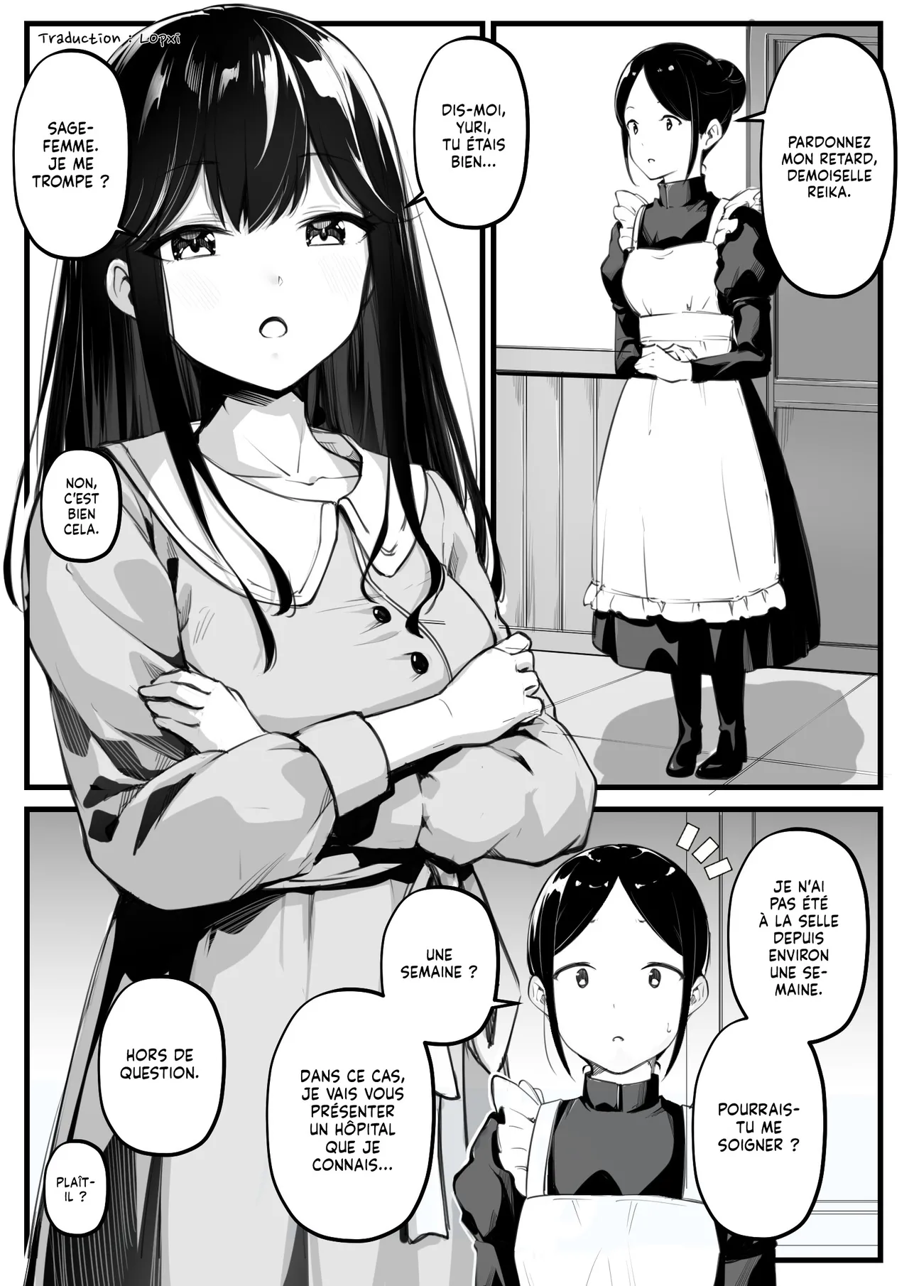 Ojou-sama no Benpi Chiryou | Votre traitement contre la constipation page 1 full