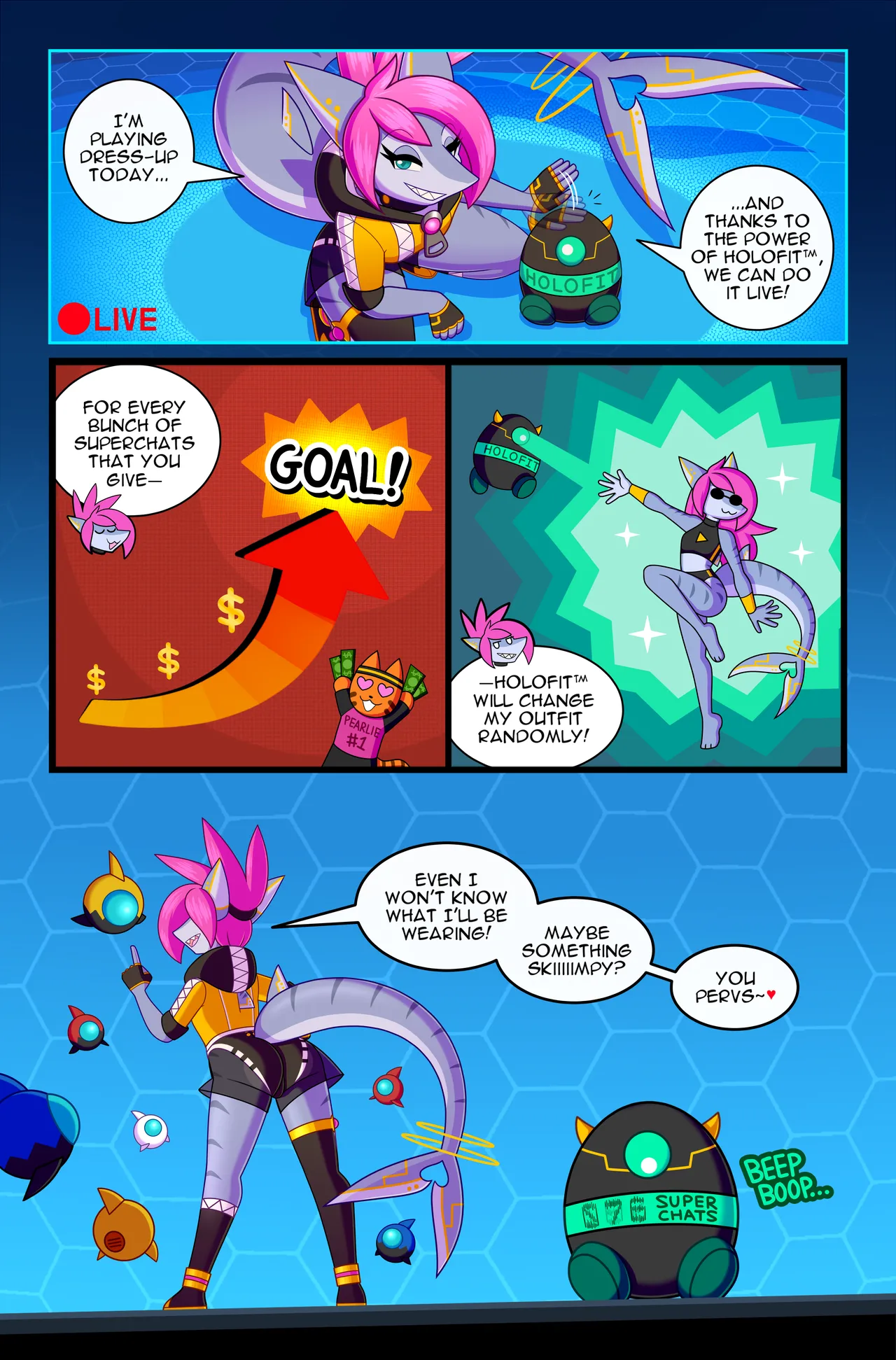 Pearlie's Flashy Fashion Blunder page 3 full
