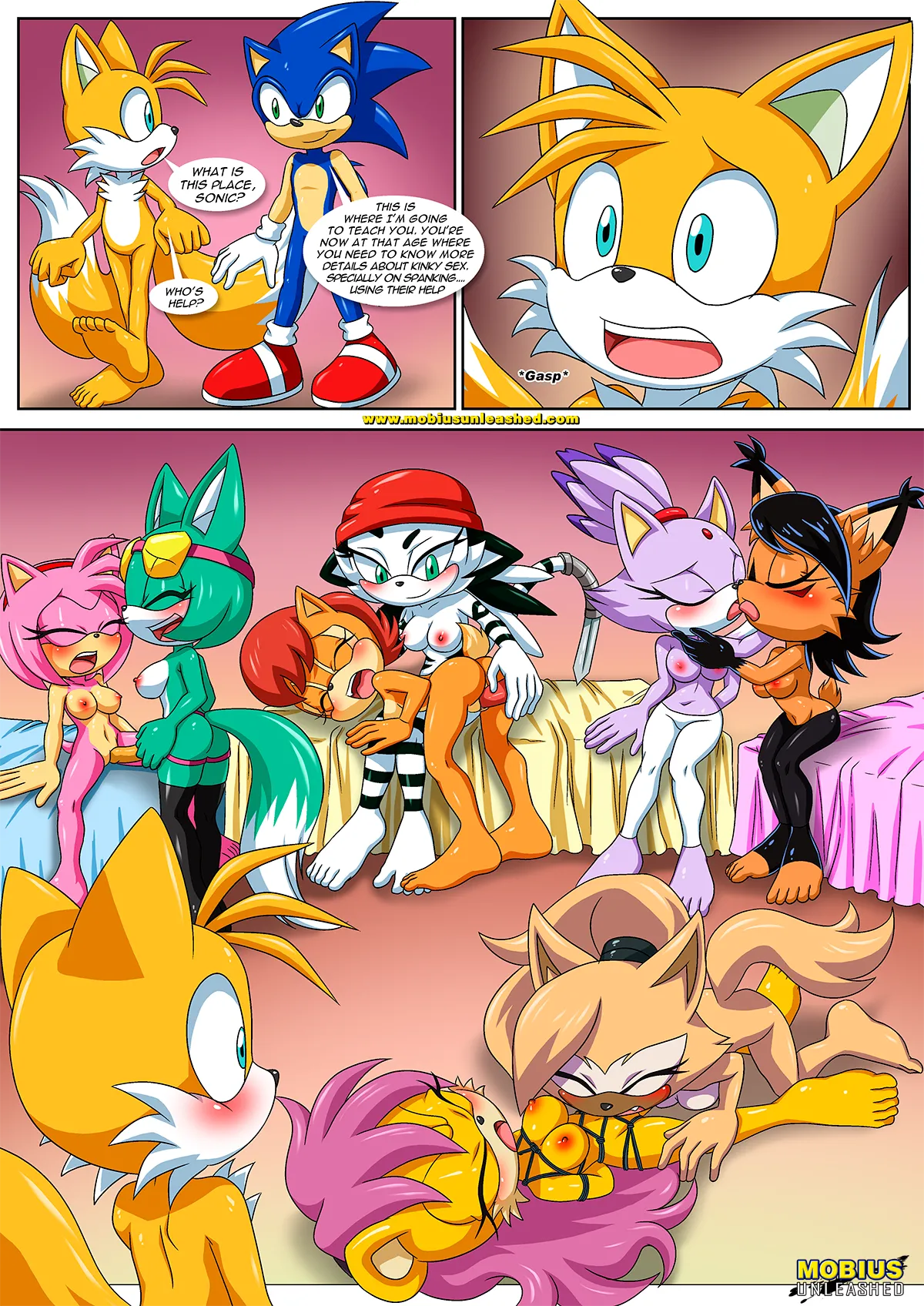 Mobius Unleashed: Sonic's Guide To Spanking page 5 full