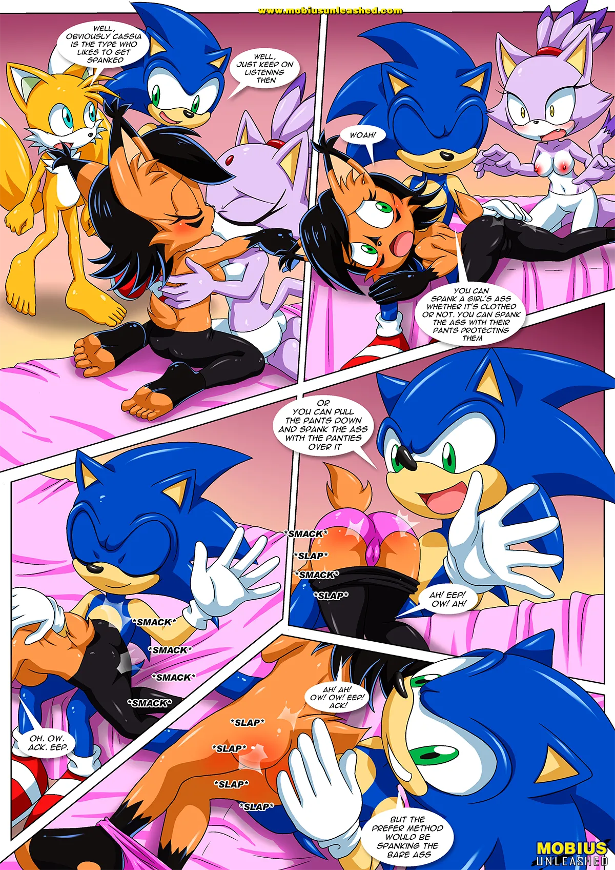 Mobius Unleashed: Sonic's Guide To Spanking page 7 full