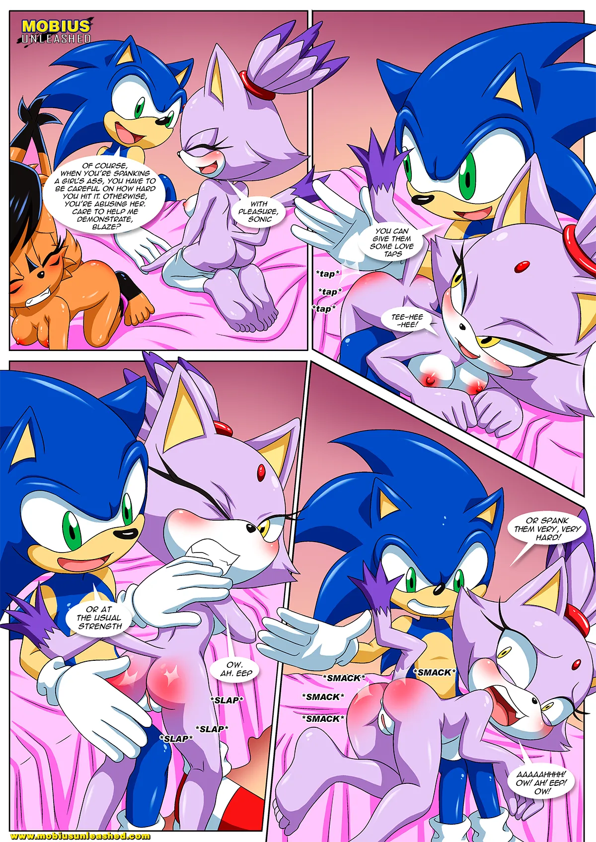 Mobius Unleashed: Sonic's Guide To Spanking page 8 full
