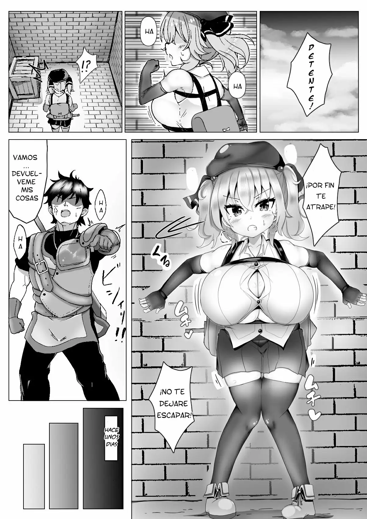 Pícara que usa su pecho para derrotar a otros, ¡¡¡No perderé!!! page 3 full